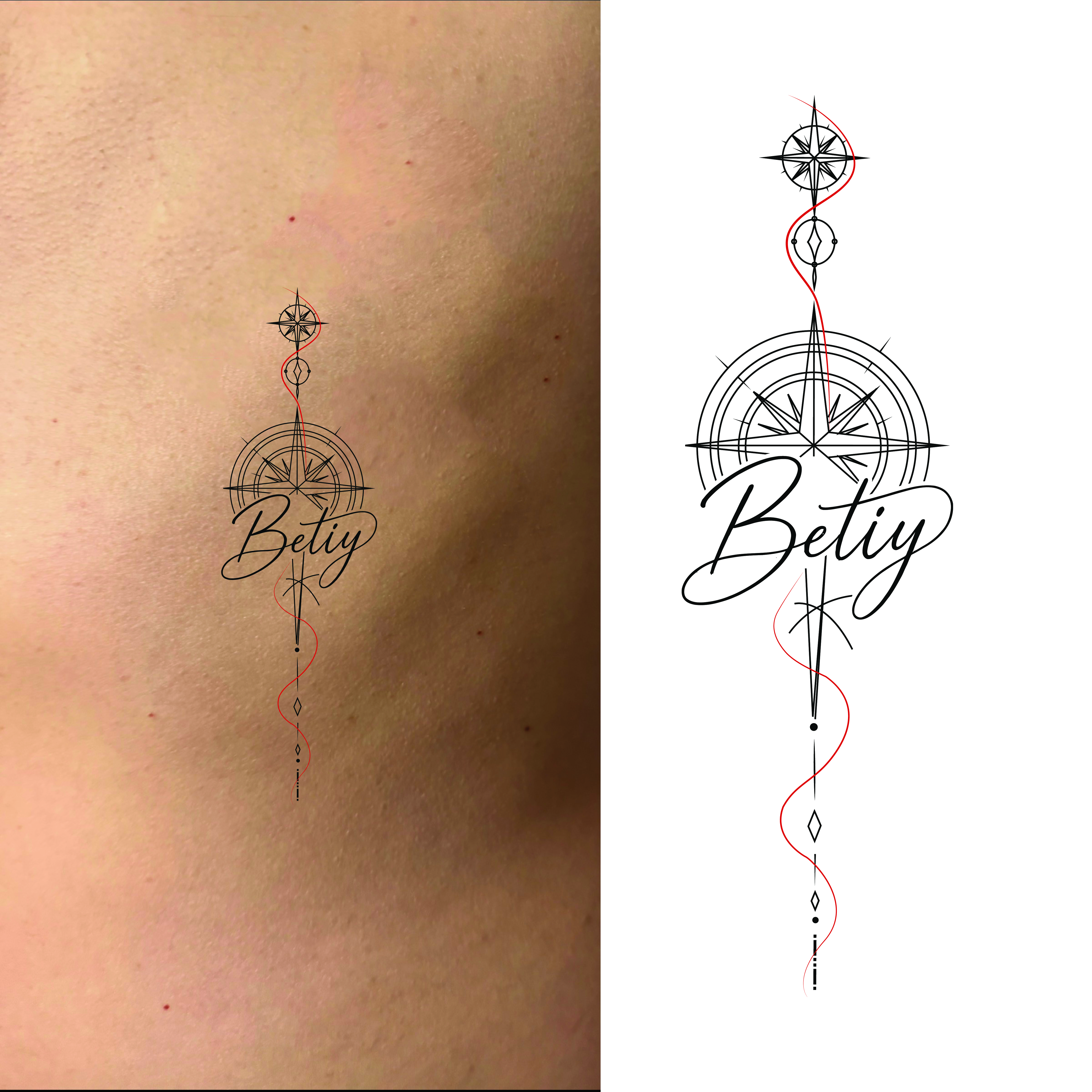 Tattoo Design by INTAZ72 for this project | Design #37761409