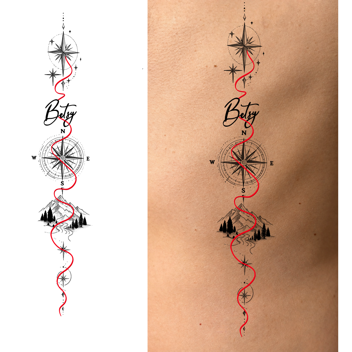 Tattoo Design by Alex Tuti for this project | Design #37780216