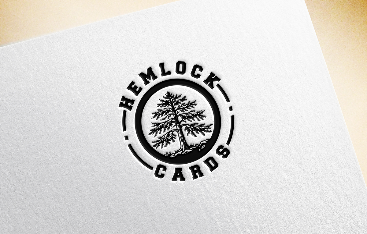 Logo Design by AbrinaDesign for Hemlock Cards | Design #37767801