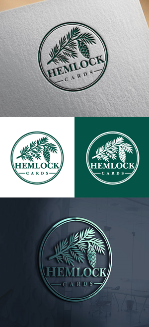 Logo Design by Tamim_iqbal for Hemlock Cards | Design: #37772773
