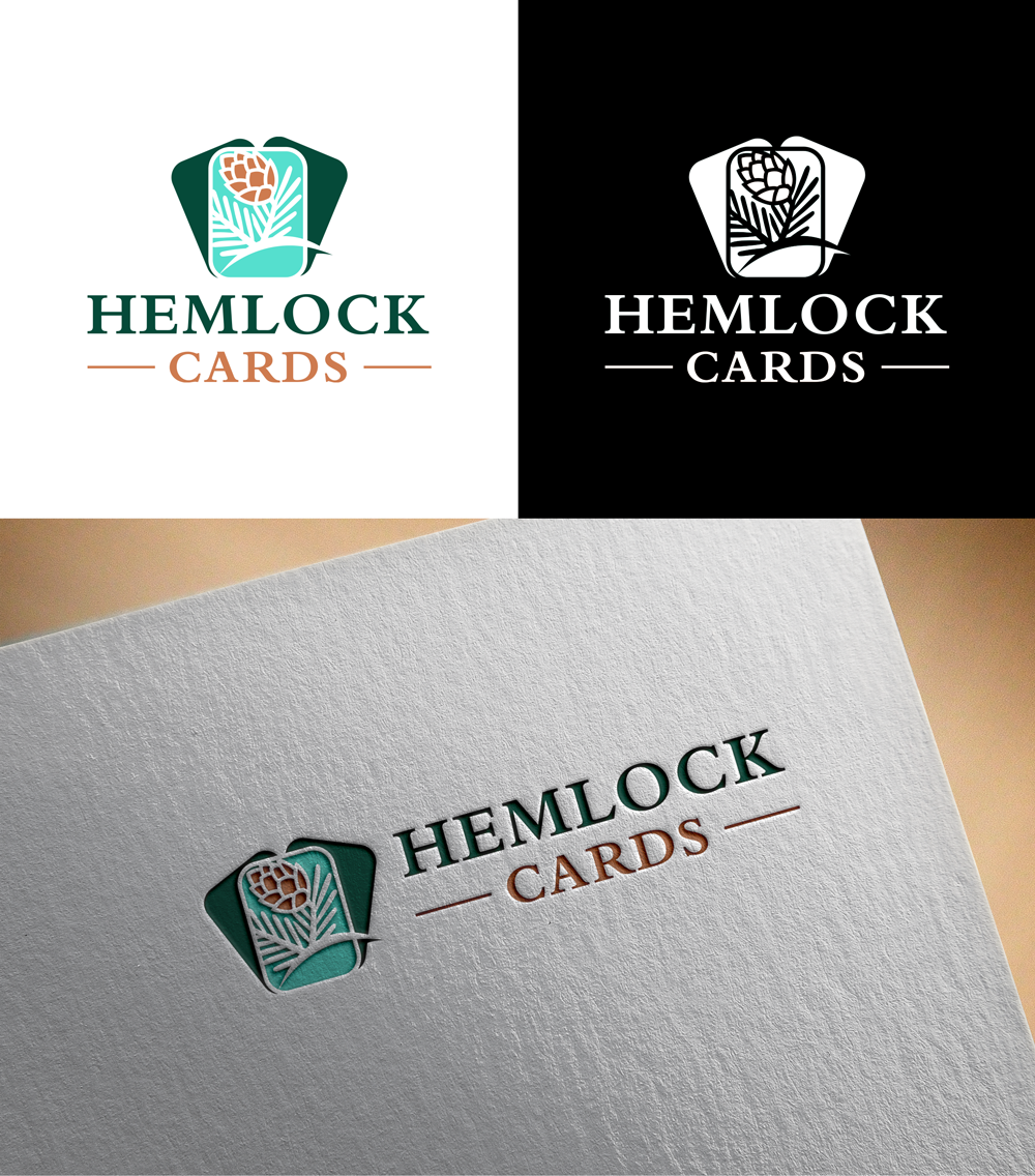 Logo Design by RA-bica for Hemlock Cards | Design #37768908