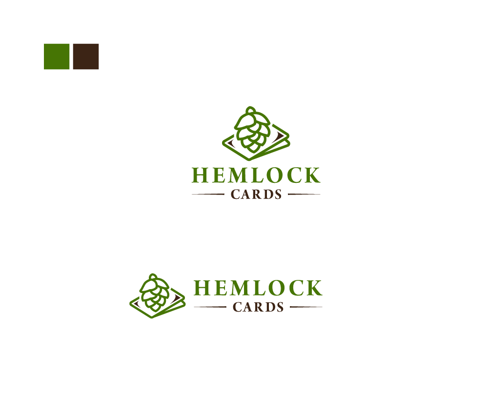 Logo Design by RA-bica for Hemlock Cards | Design #37776793
