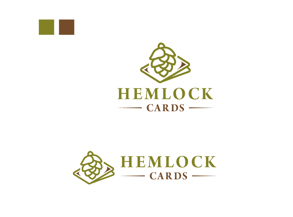 Logo Design by RA-bica for Hemlock Cards | Design #37776795