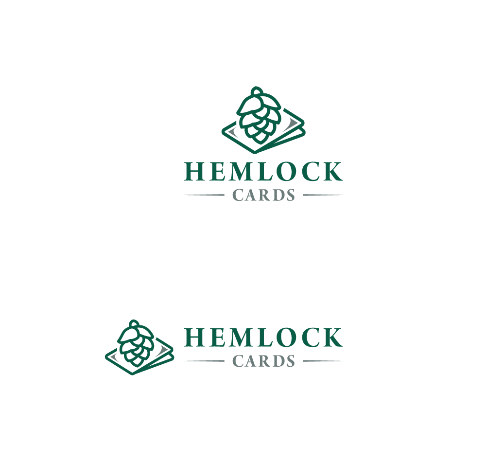 Logo Design by RA-bica for Hemlock Cards | Design #37777664