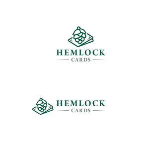 Logo Design by RA-bica for Hemlock Cards | Design: #37777664