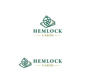 Logo Design by RA-bica for Hemlock Cards | Design: #37777666