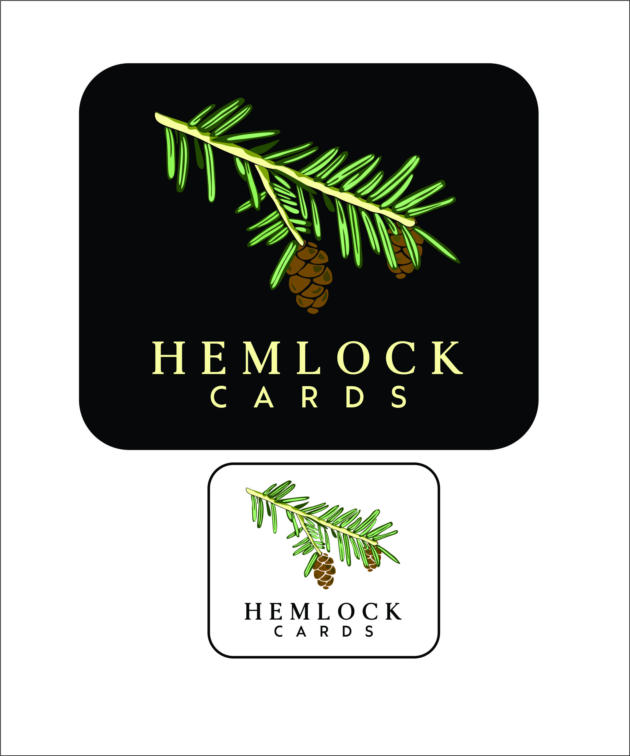 Logo Design by furme for Hemlock Cards | Design #37772578