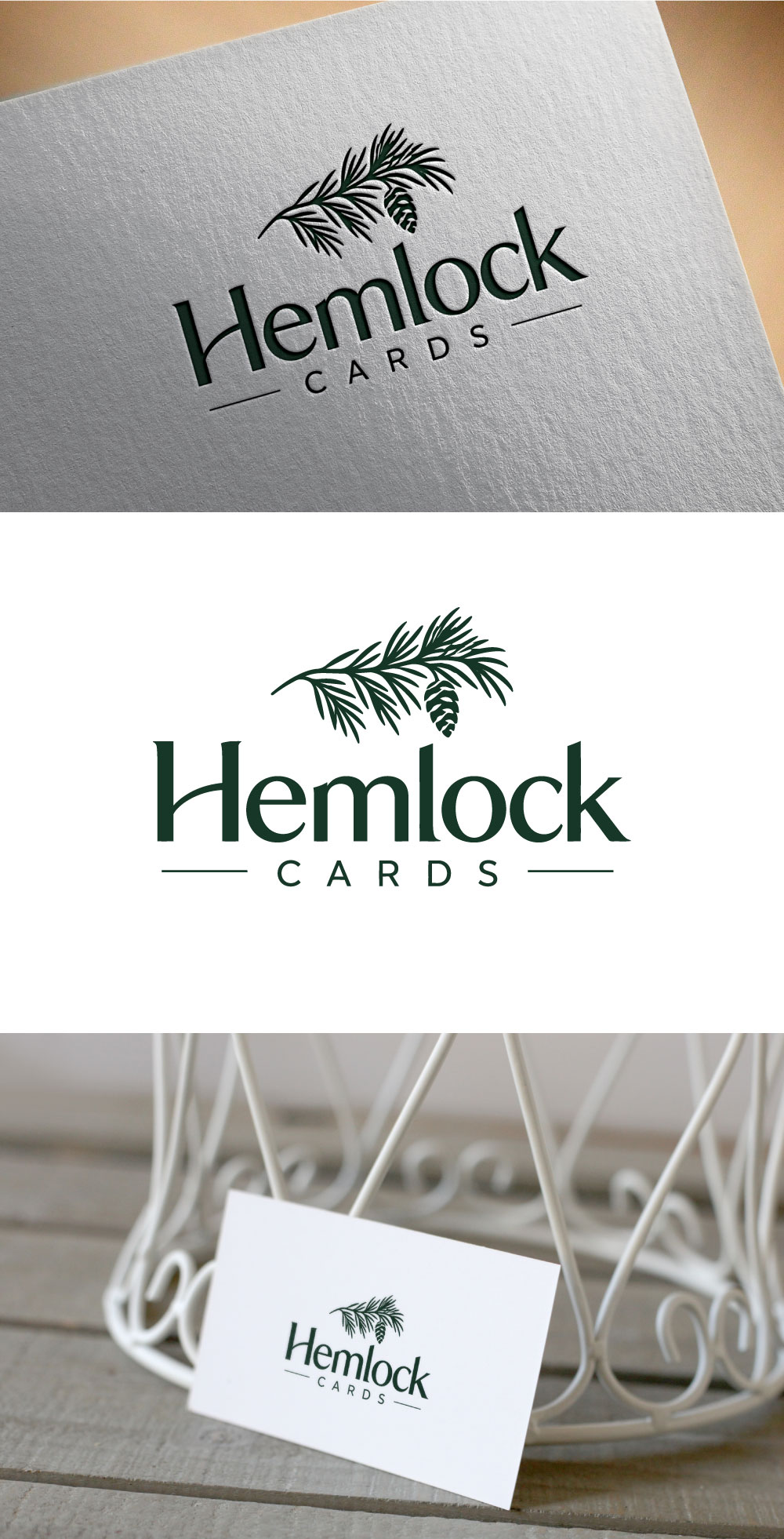 Logo Design by Design pixel for Hemlock Cards | Design #37766068