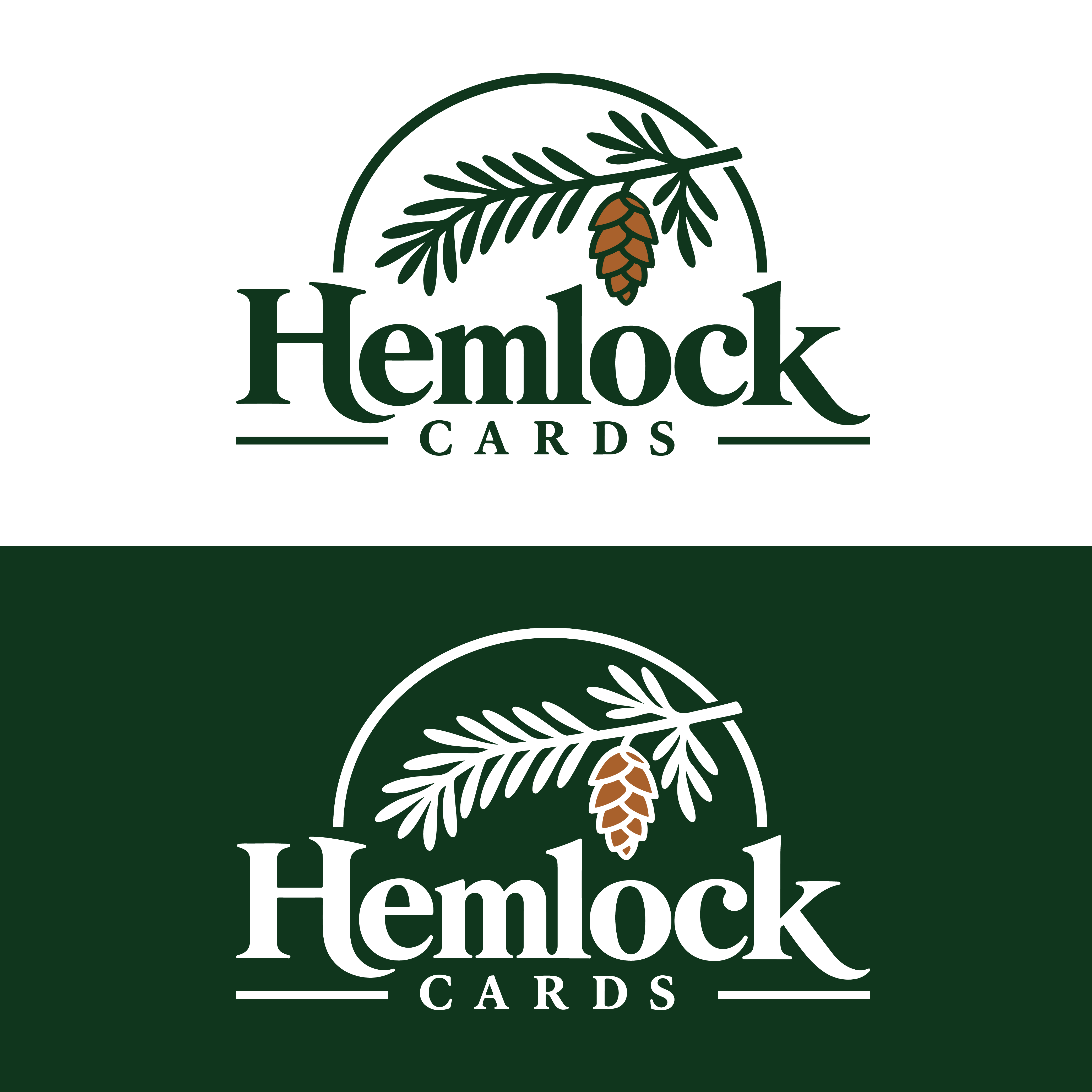 Logo Design by OUDA@ for Hemlock Cards | Design #37765135
