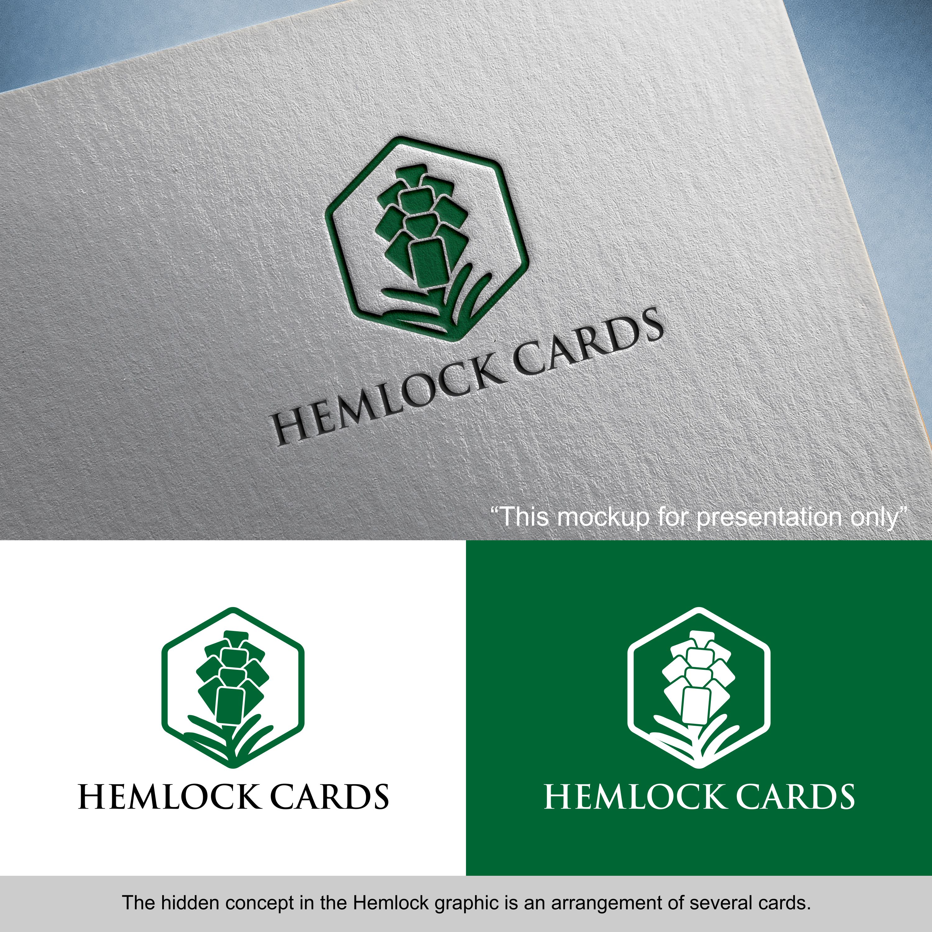 Logo Design by dhanuboy for Hemlock Cards | Design #37767526