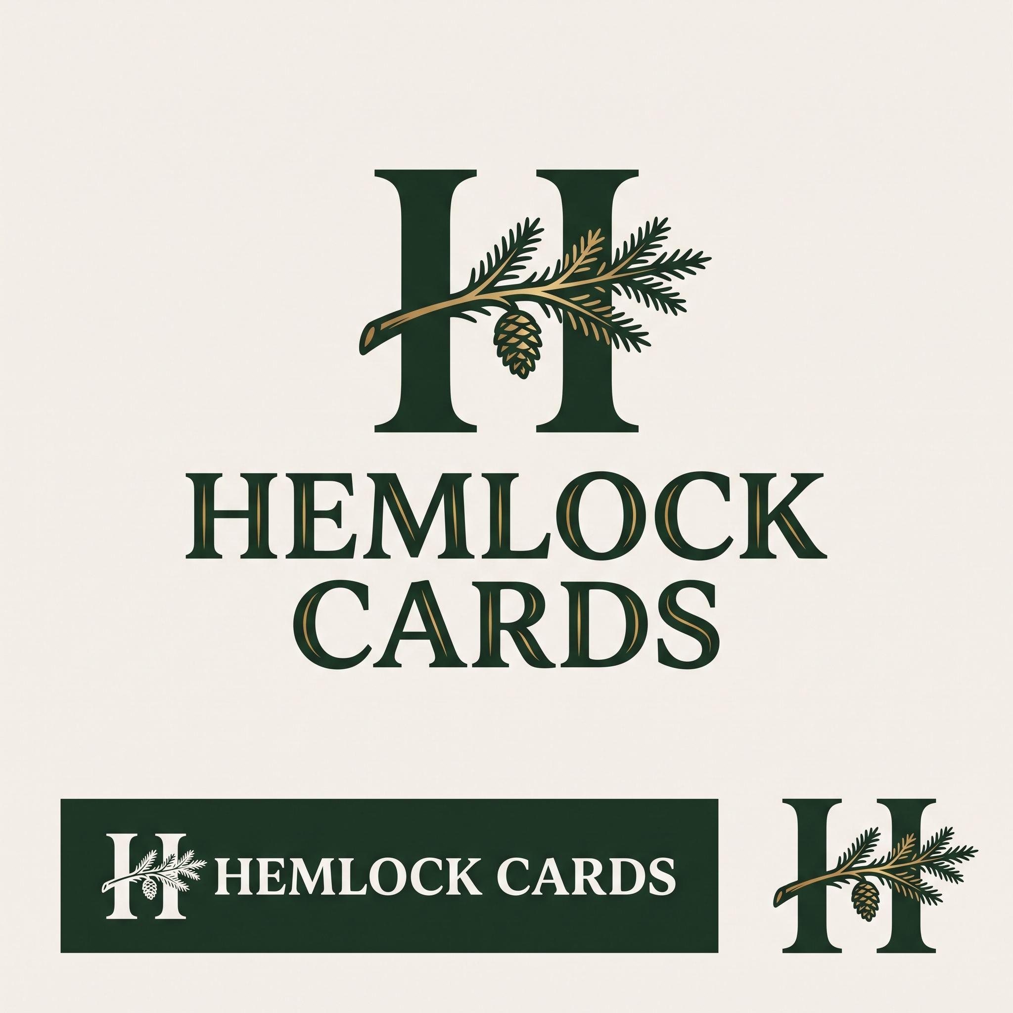 Logo Design by Cinthya for Hemlock Cards | Design #37766024