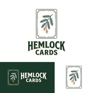 Logo Design by Cinthya for Hemlock Cards | Design: #37766025