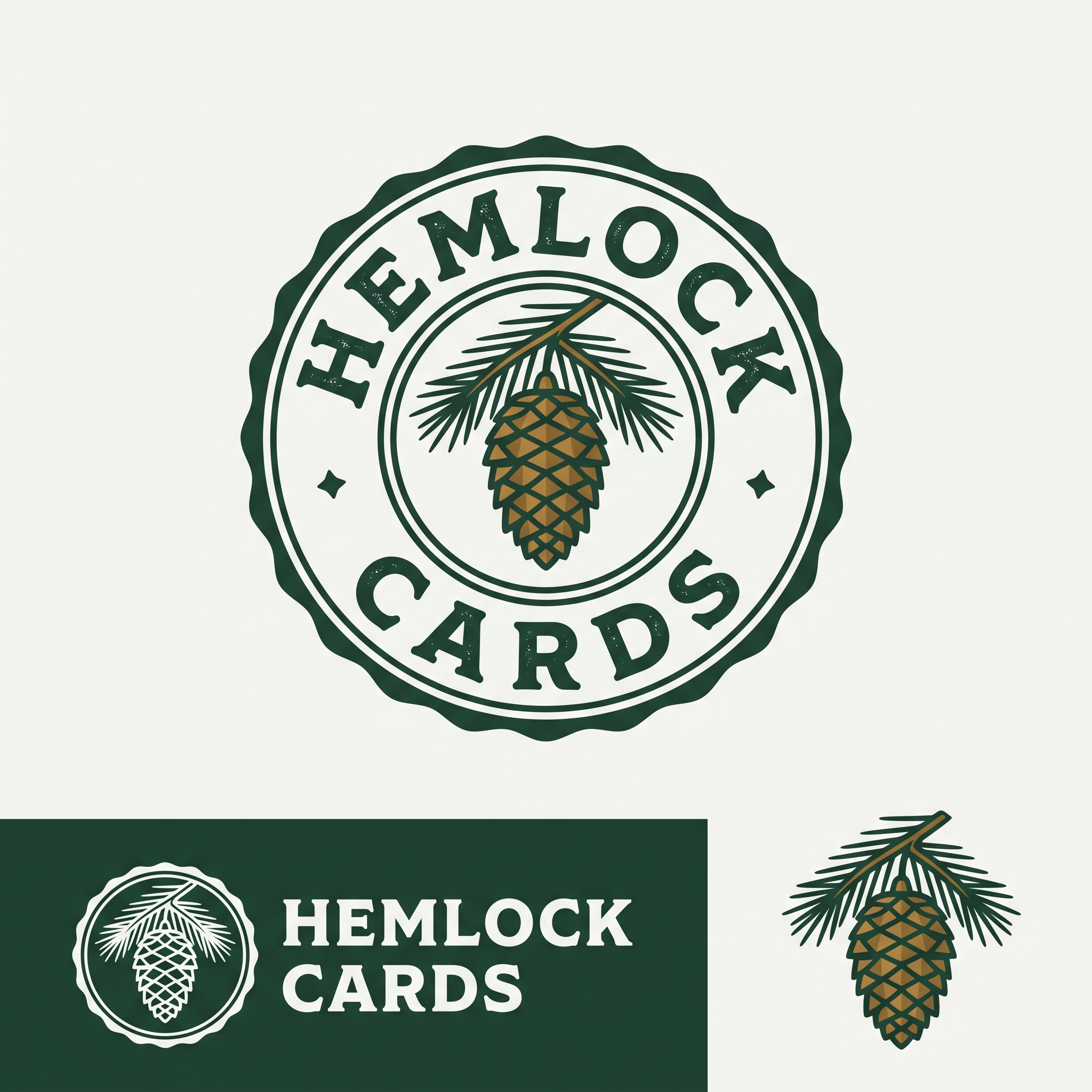 Logo Design by Cinthya for Hemlock Cards | Design #37766028