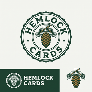 Logo Design by Cinthya for Hemlock Cards | Design: #37766028