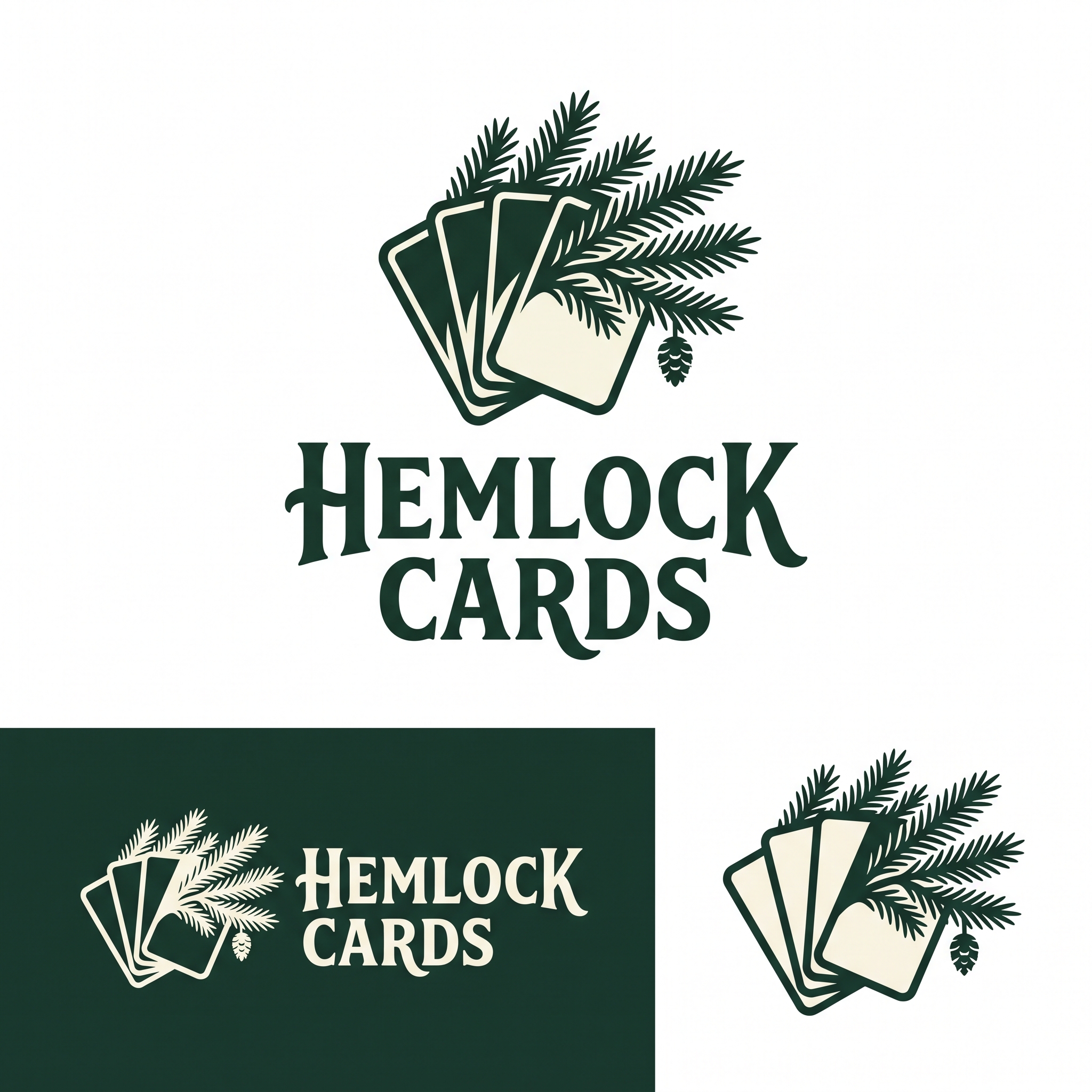 Logo Design by Cinthya for Hemlock Cards | Design #37766030