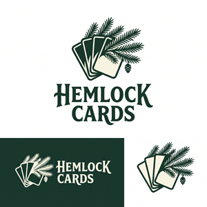 Logo Design by Cinthya for Hemlock Cards | Design: #37766030