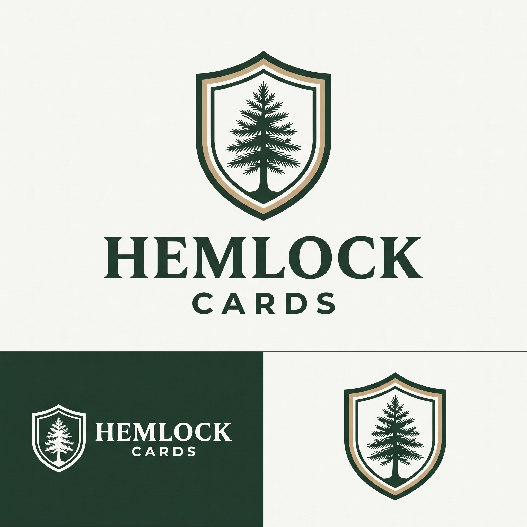 Logo Design by Cinthya for Hemlock Cards | Design #37766032