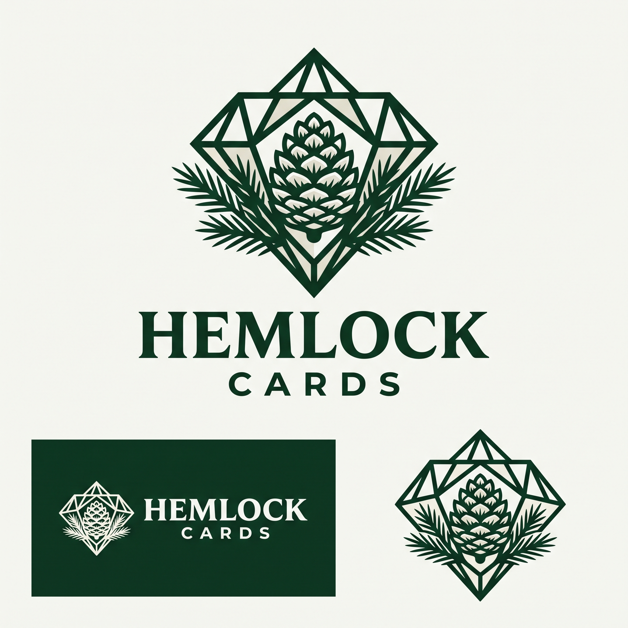 Logo Design by Cinthya for Hemlock Cards | Design #37766034