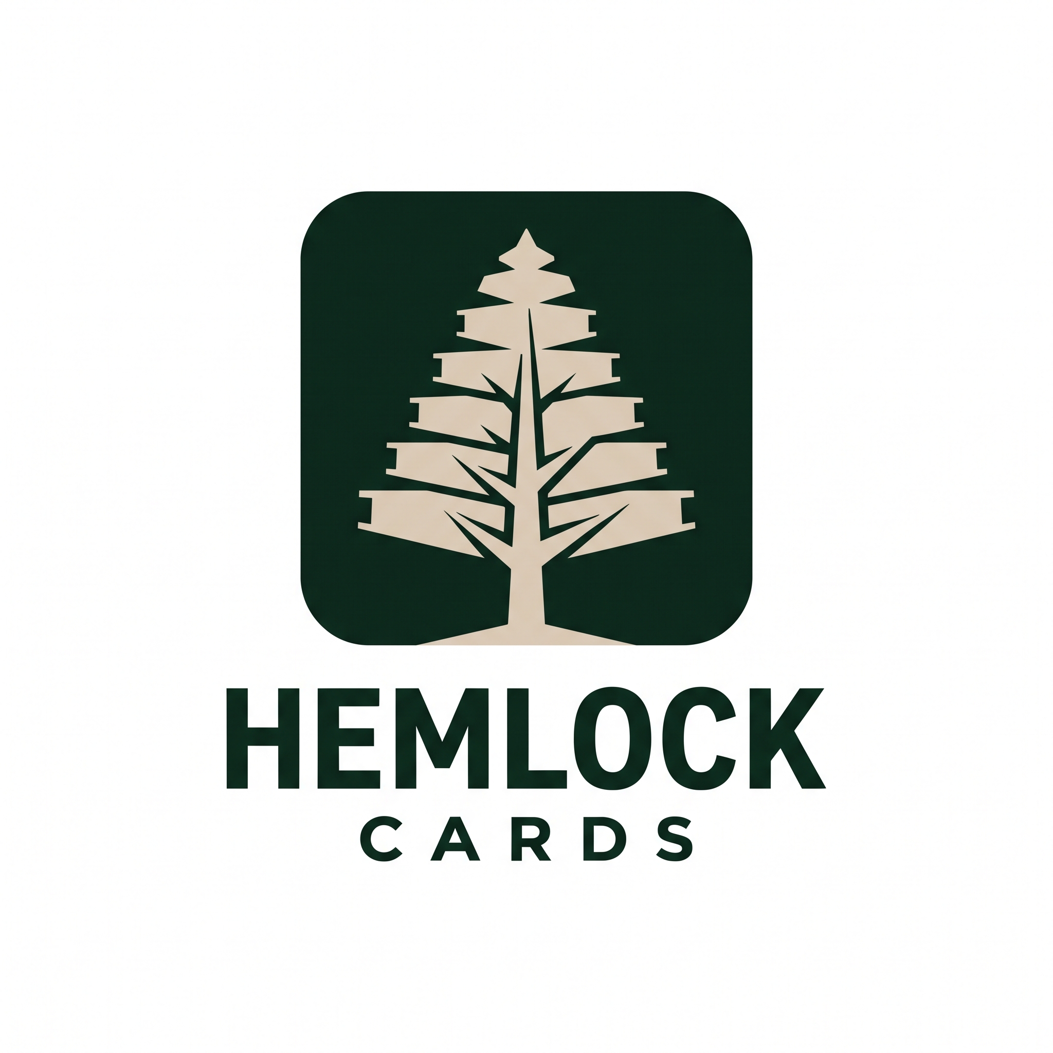 Logo Design by Cinthya for Hemlock Cards | Design #37766037