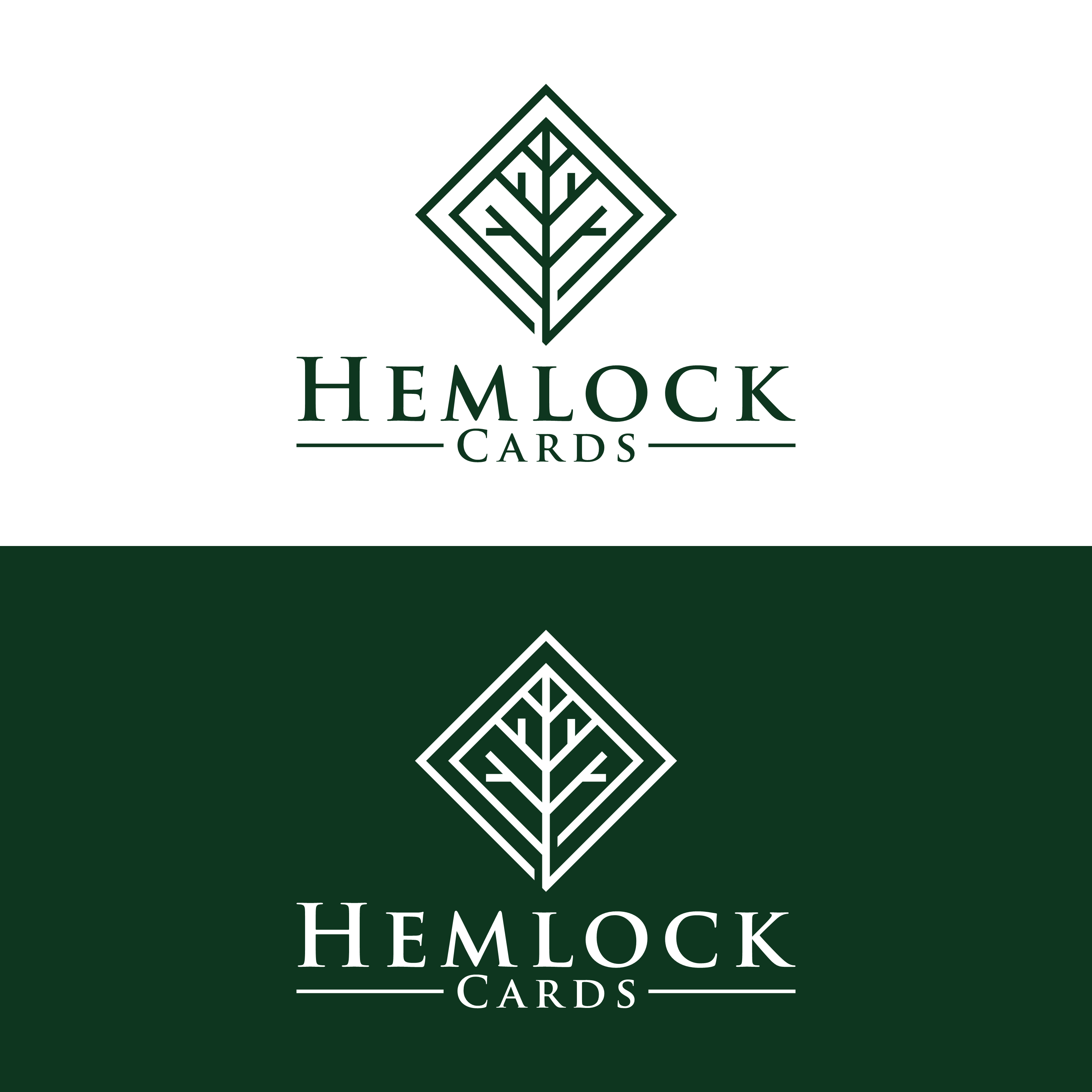 Logo Design by pusing for Hemlock Cards | Design #37764729