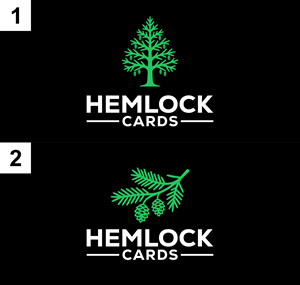 Logo Design by pusing for Hemlock Cards | Design: #37764794