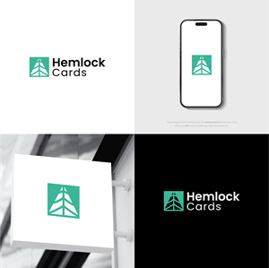 Logo Design by Royco for Hemlock Cards | Design: #37769793