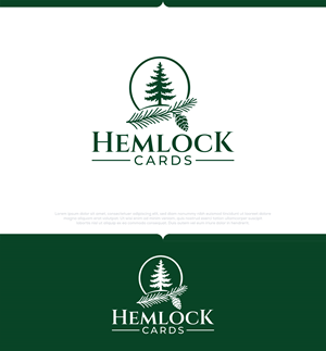 Logo Design by InkPilot_Studio™ for Hemlock Cards | Design: #37767583