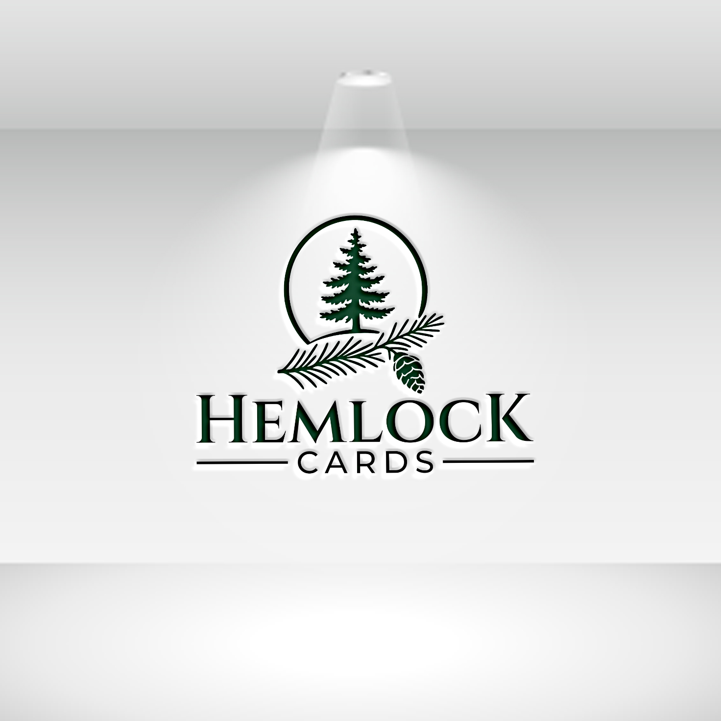 Logo Design by InkPilot_Studio™ for Hemlock Cards | Design #37767585