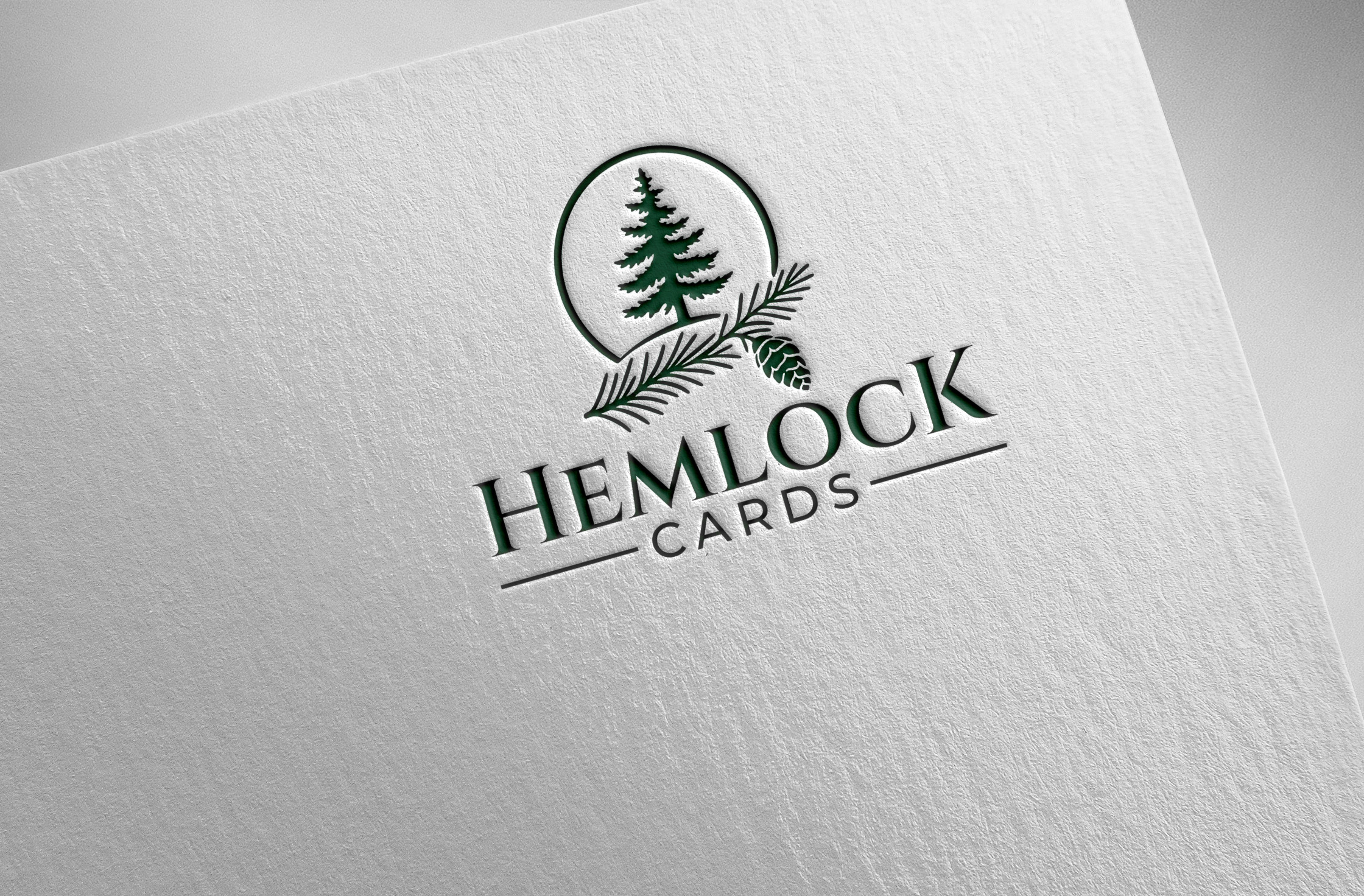 Logo Design by InkPilot_Studio™ for Hemlock Cards | Design #37767586