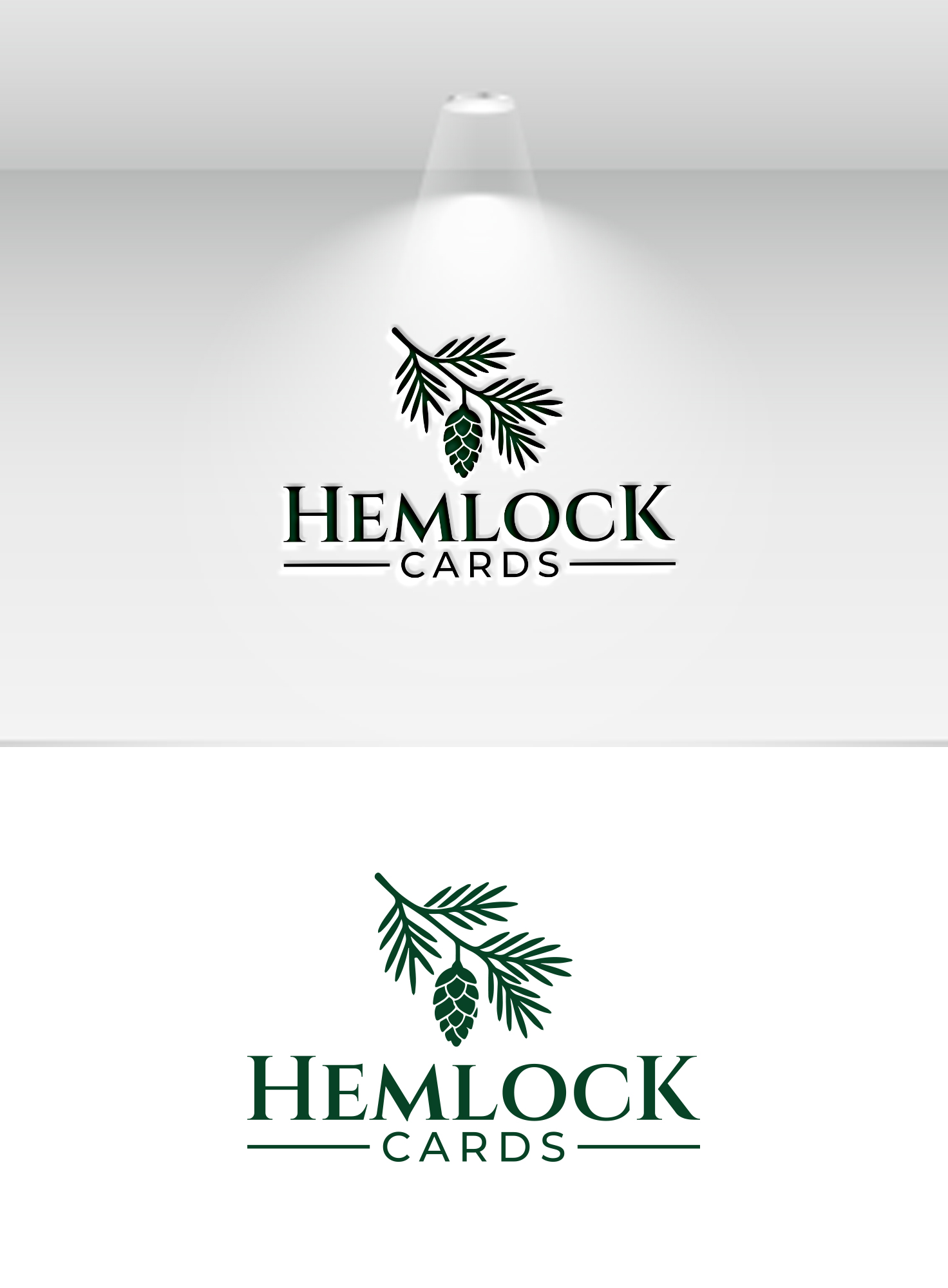 Logo Design by InkPilot_Studio™ for Hemlock Cards | Design #37768236