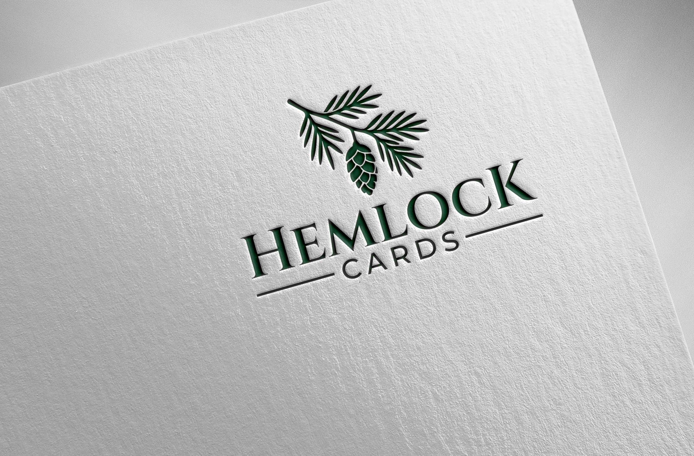 Logo Design by InkPilot_Studio™ for Hemlock Cards | Design #37768237