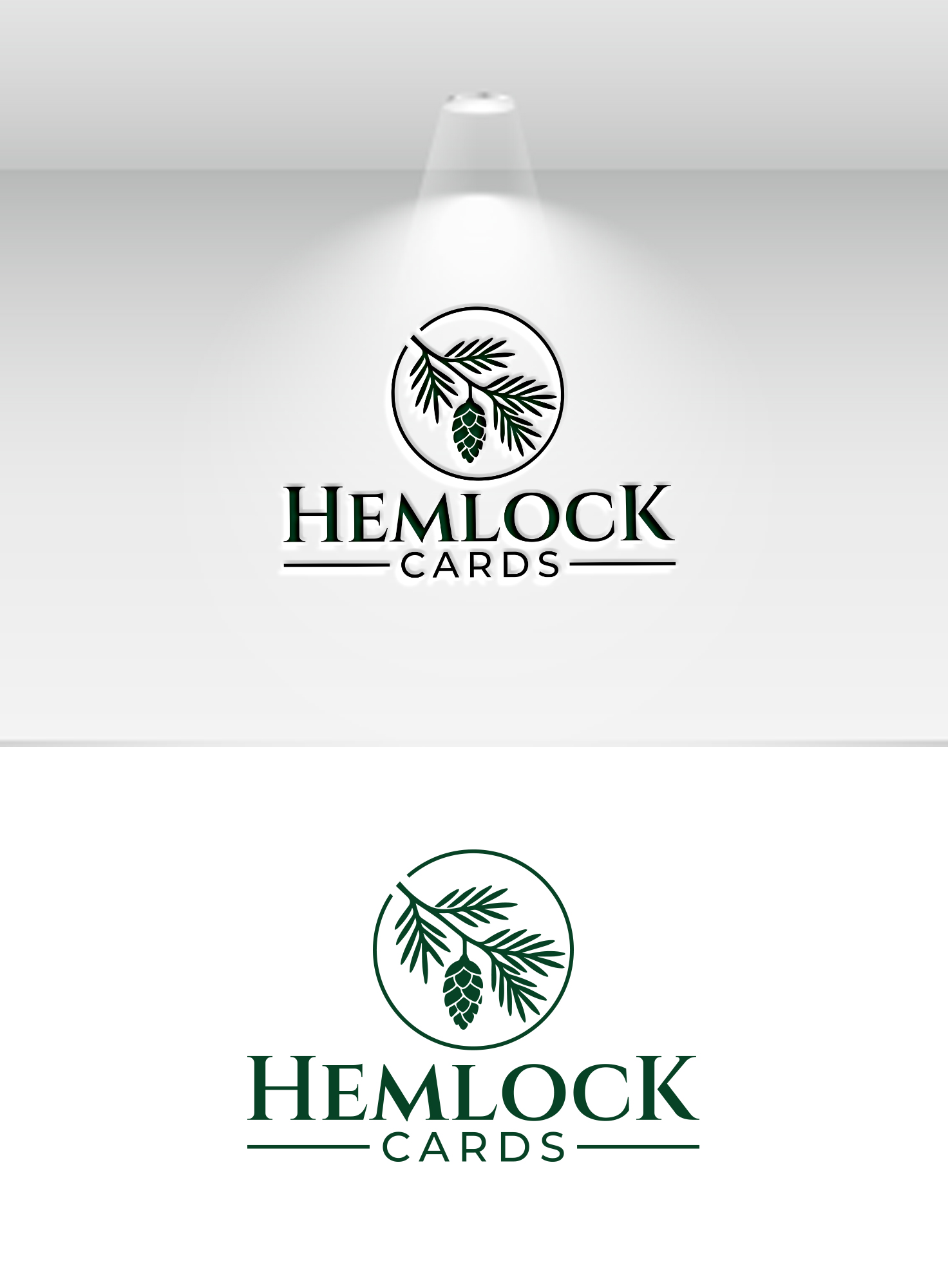Logo Design by InkPilot_Studio™ for Hemlock Cards | Design #37768238