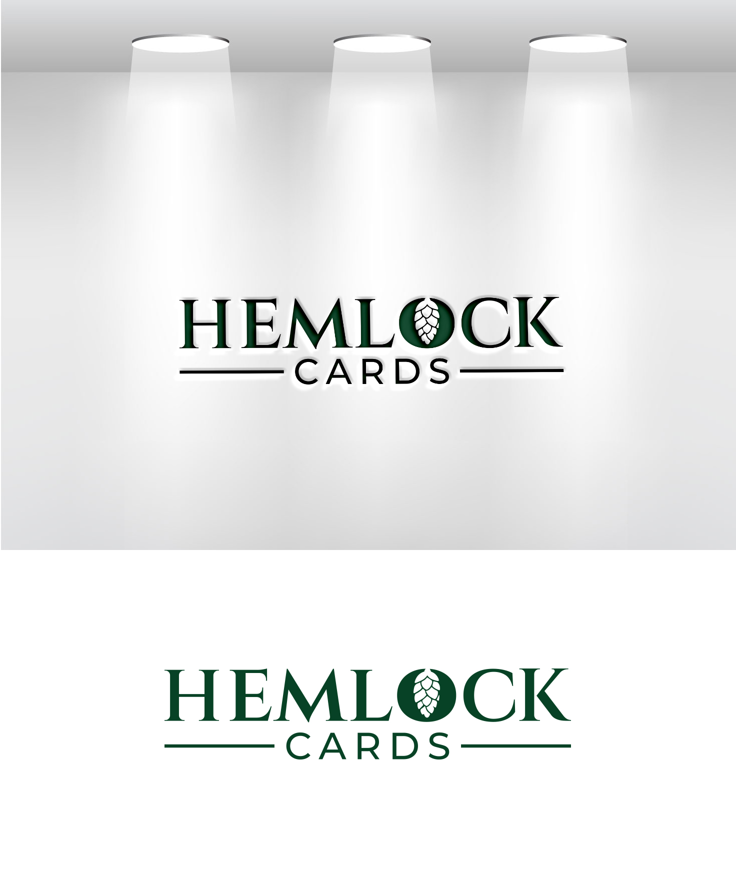 Logo Design by InkPilot_Studio™ for Hemlock Cards | Design #37768242