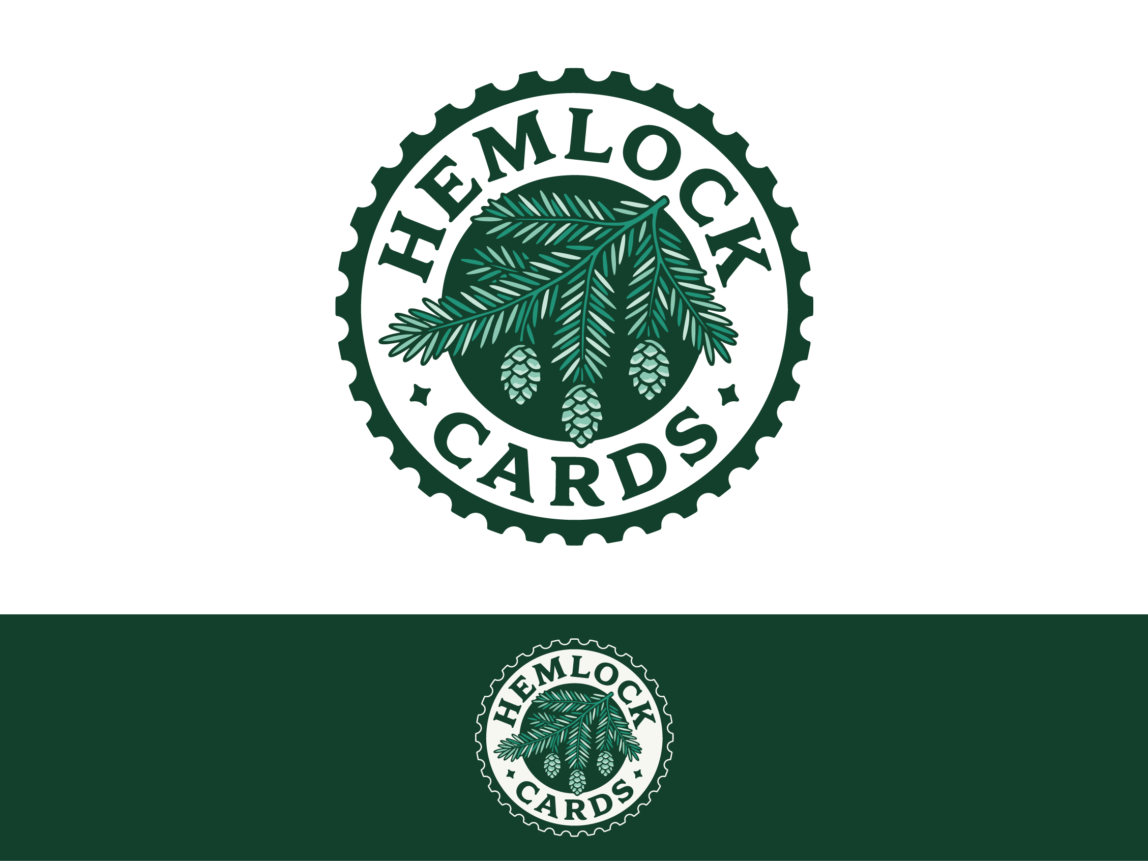 Logo Design by yozdesign for Hemlock Cards | Design #37766415