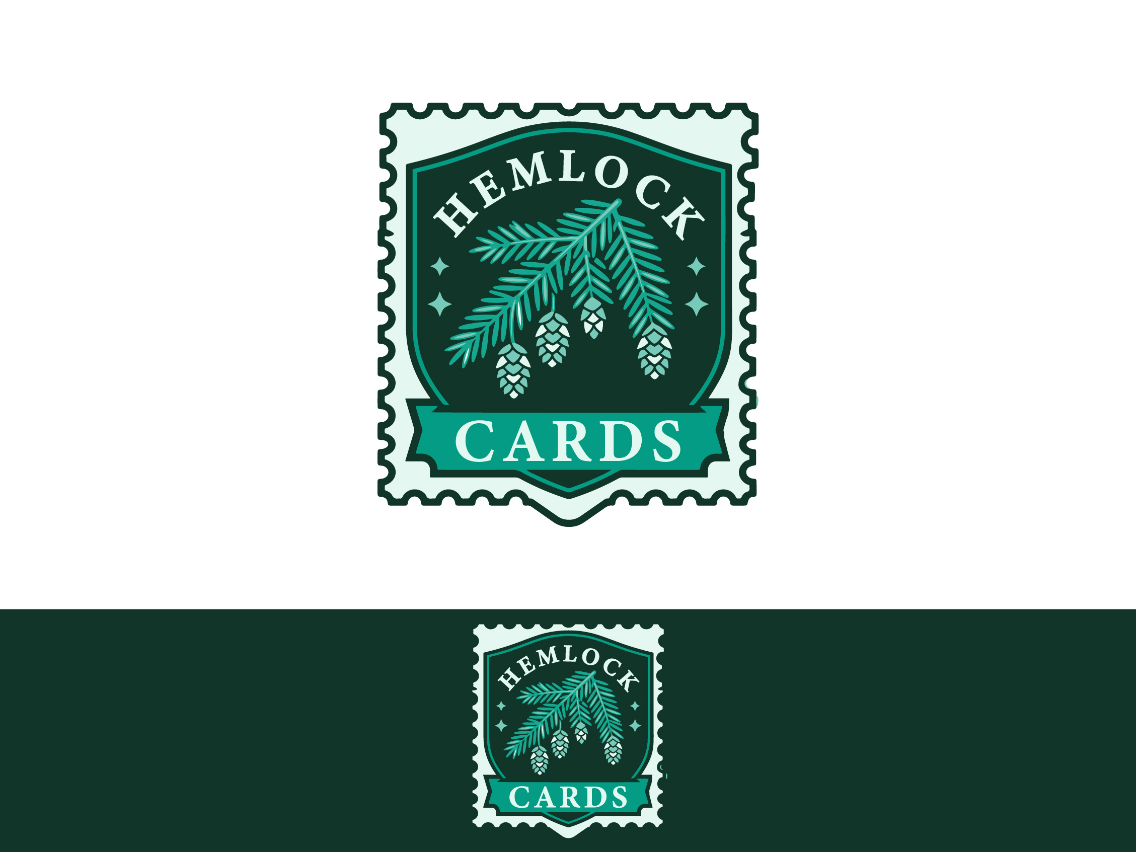 Logo Design by yozdesign for Hemlock Cards | Design #37766419