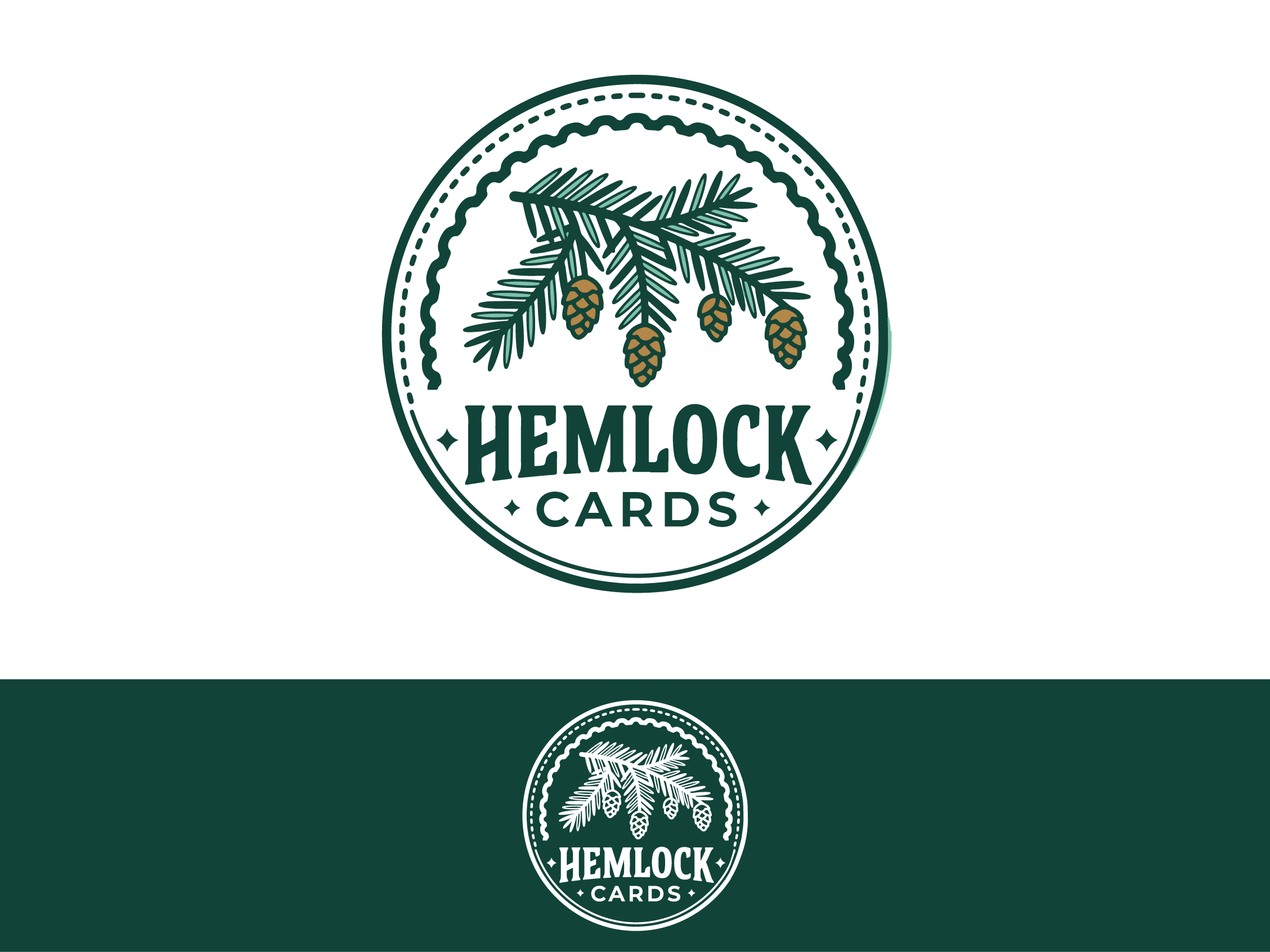 Logo Design by yozdesign for Hemlock Cards | Design #37766426