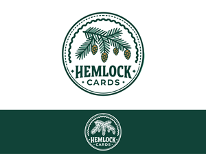 Logo Design by yozdesign for Hemlock Cards | Design: #37766426