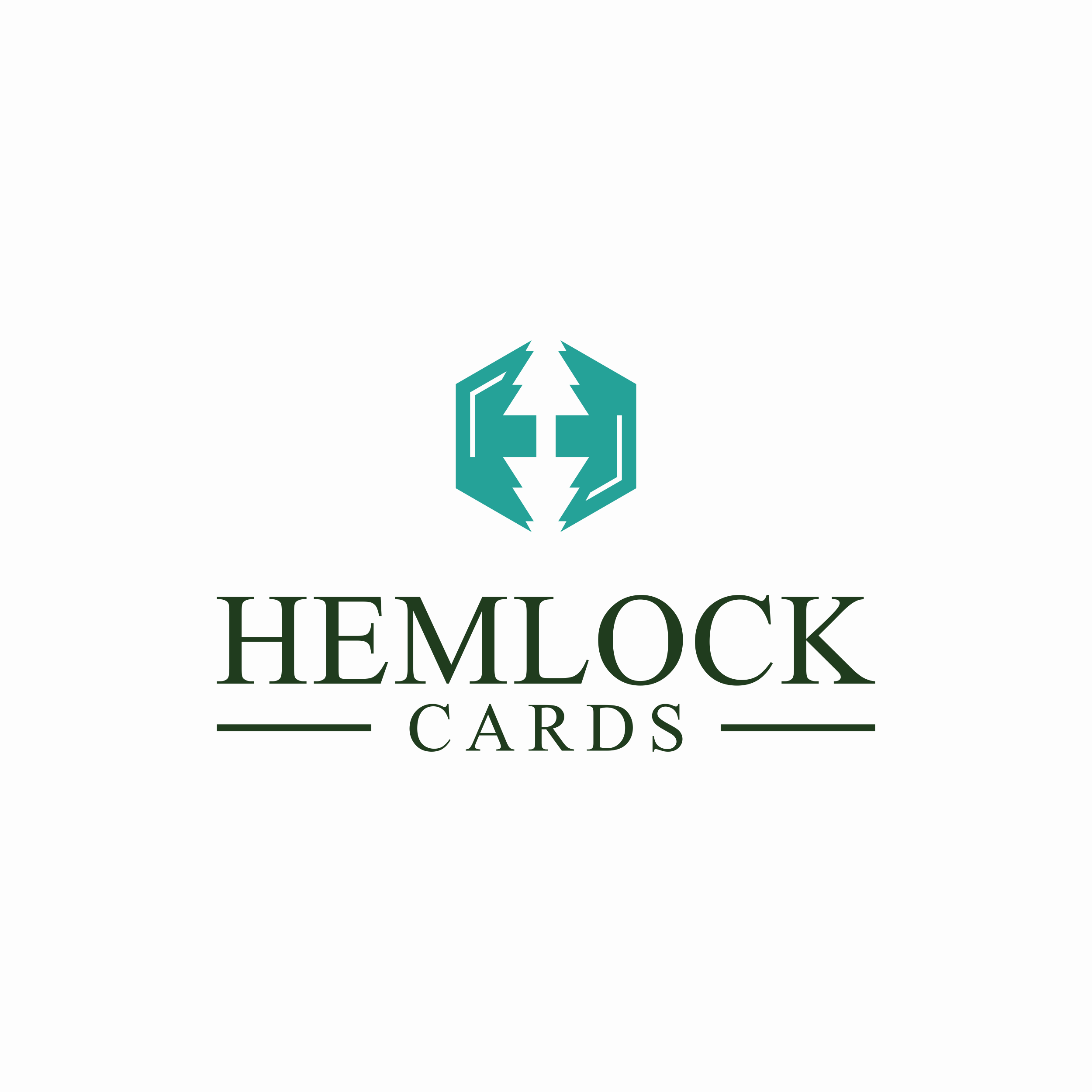 Logo Design by ndog for Hemlock Cards | Design #37767894