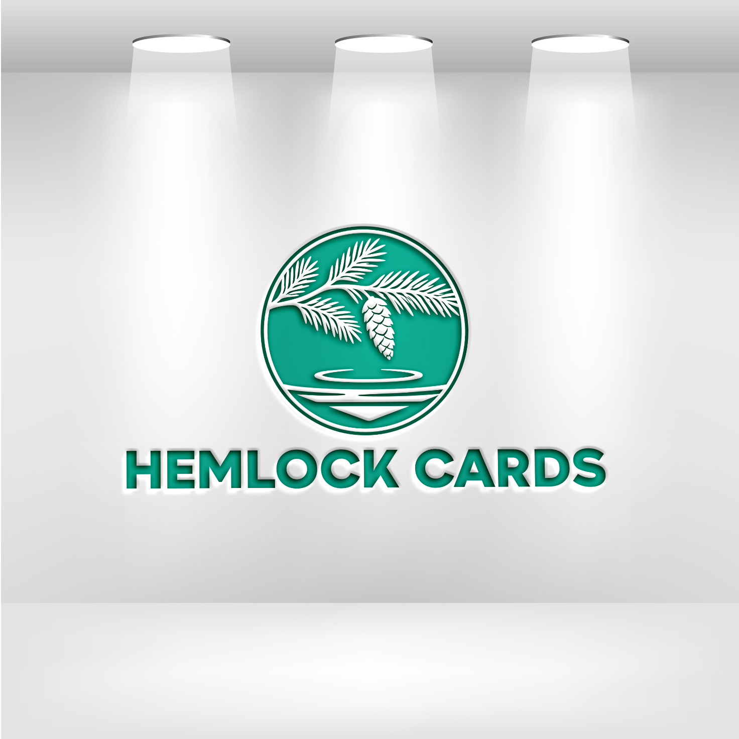 Logo Design by Pixel creative design for Hemlock Cards | Design #37769369