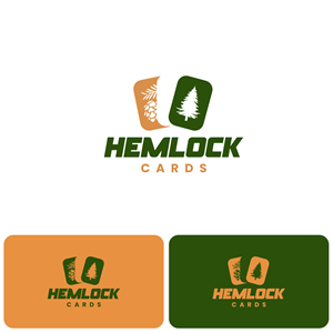 Logo Design by MasMasDesign for Hemlock Cards | Design: #37765789