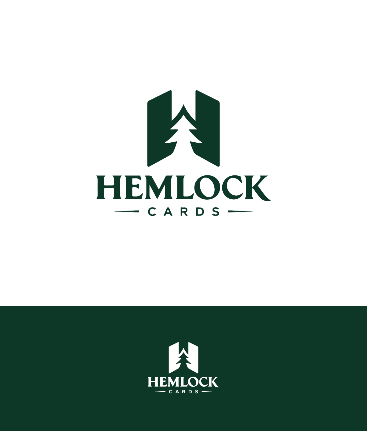 Logo Design by __Alom__ for Hemlock Cards | Design #37767783
