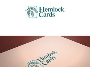 Logo Design by Usmaan4 for Hemlock Cards | Design: #37765841