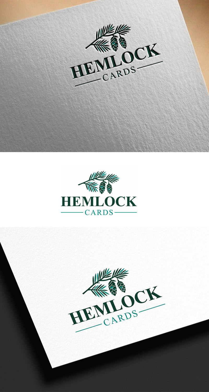 Logo Design by Z0omie99 for Hemlock Cards | Design #37767153