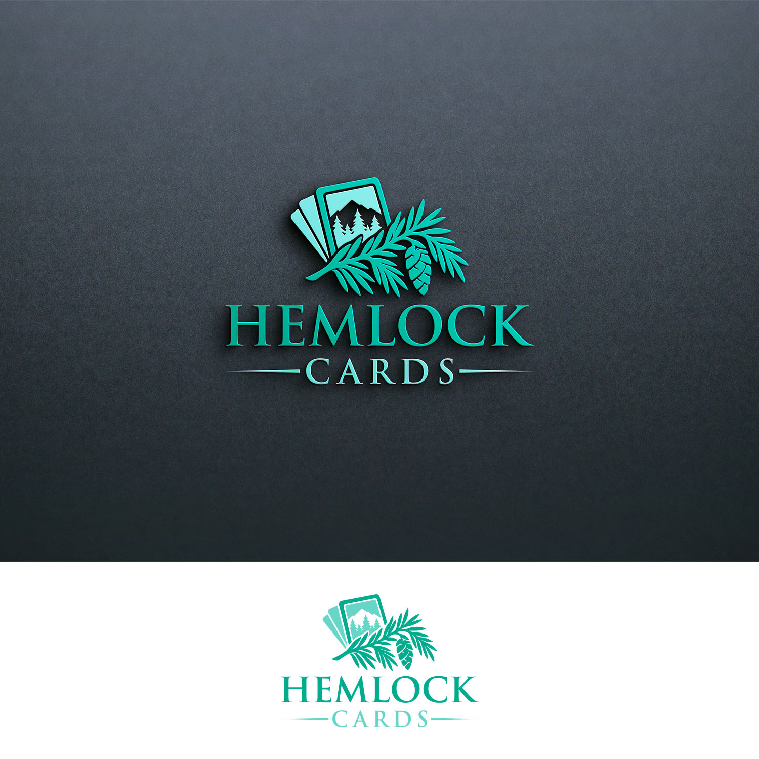 Logo Design by Veni  Studio for Hemlock Cards | Design #37765332