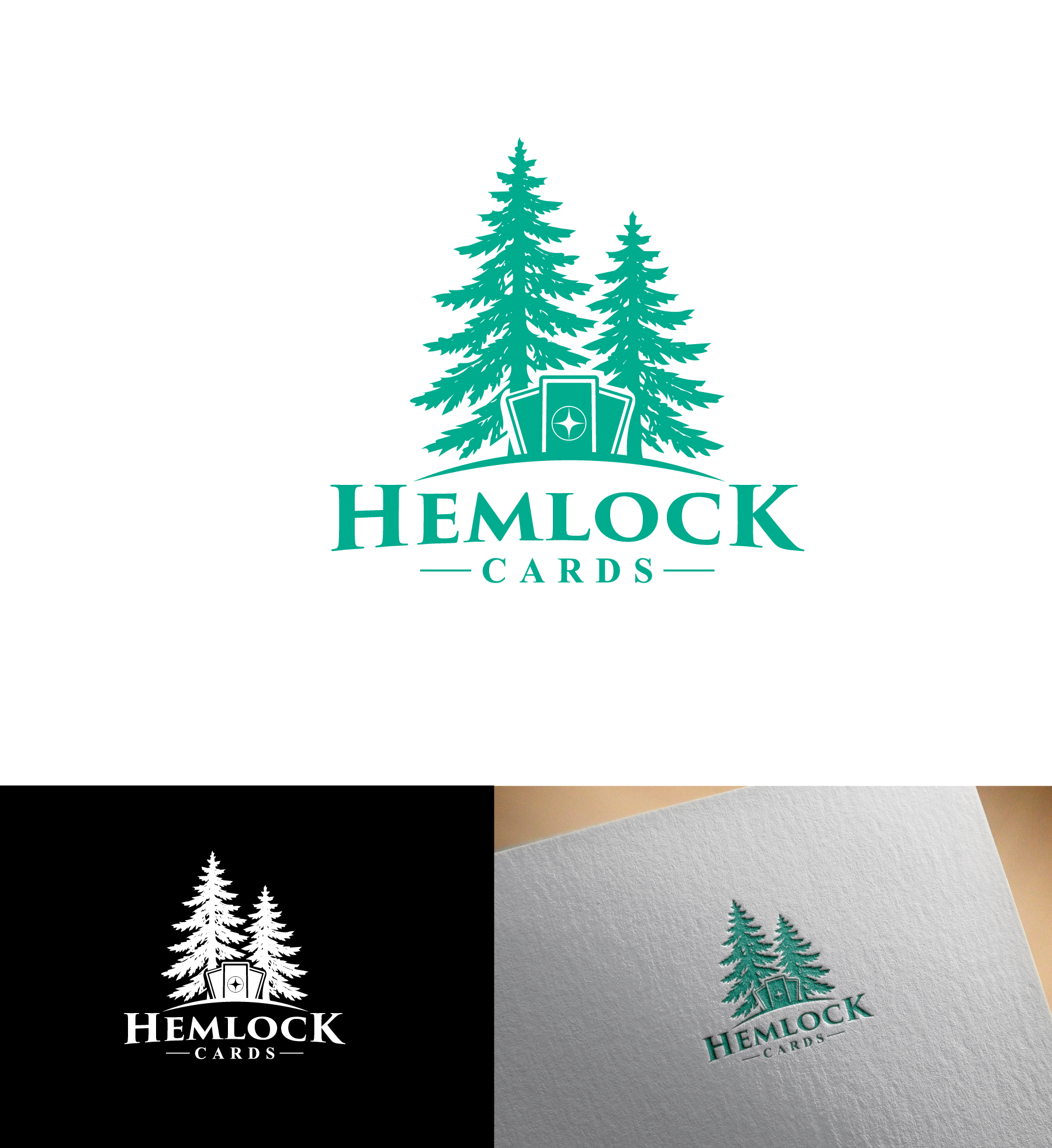 Logo Design by Amelia_Anderson for Hemlock Cards | Design #37770954