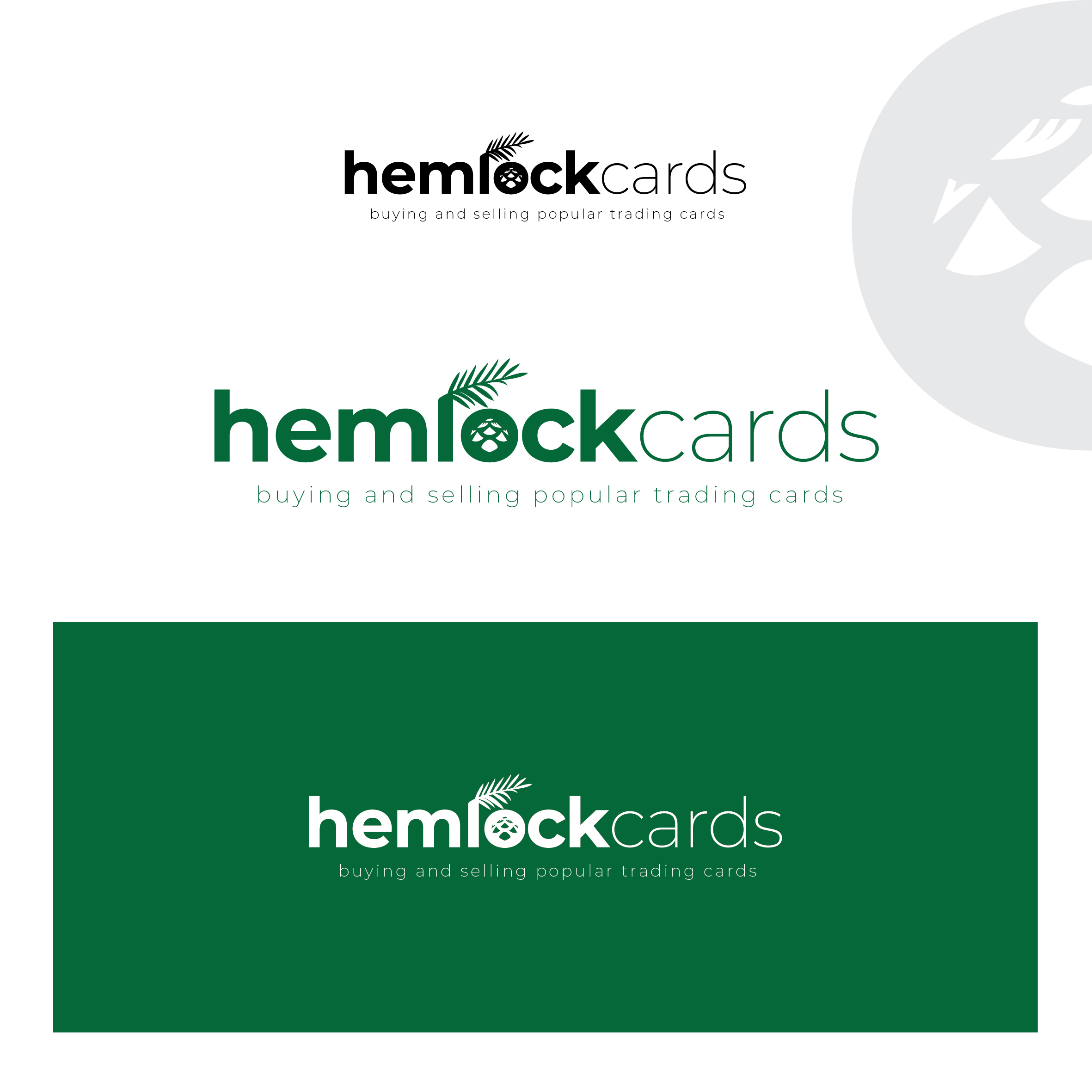 Logo Design by ArchaProduction for Hemlock Cards | Design #37773273