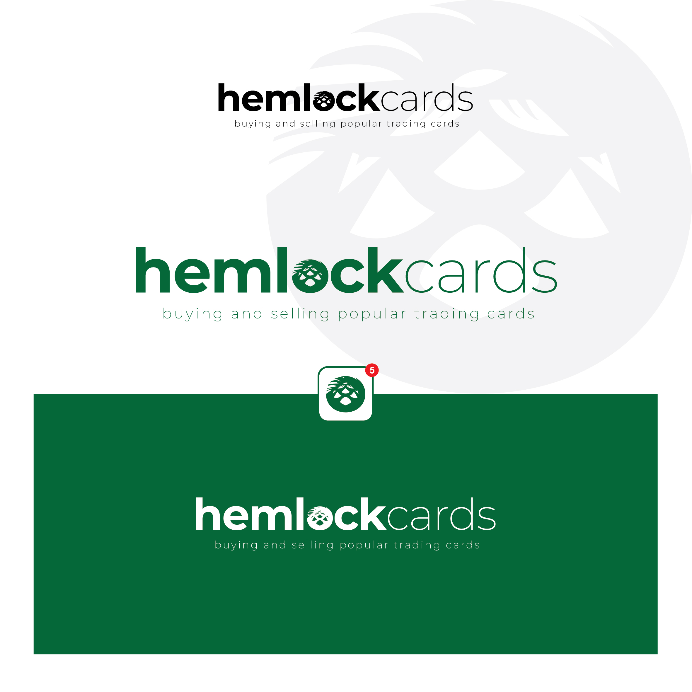 Logo Design by ArchaProduction for Hemlock Cards | Design #37774913