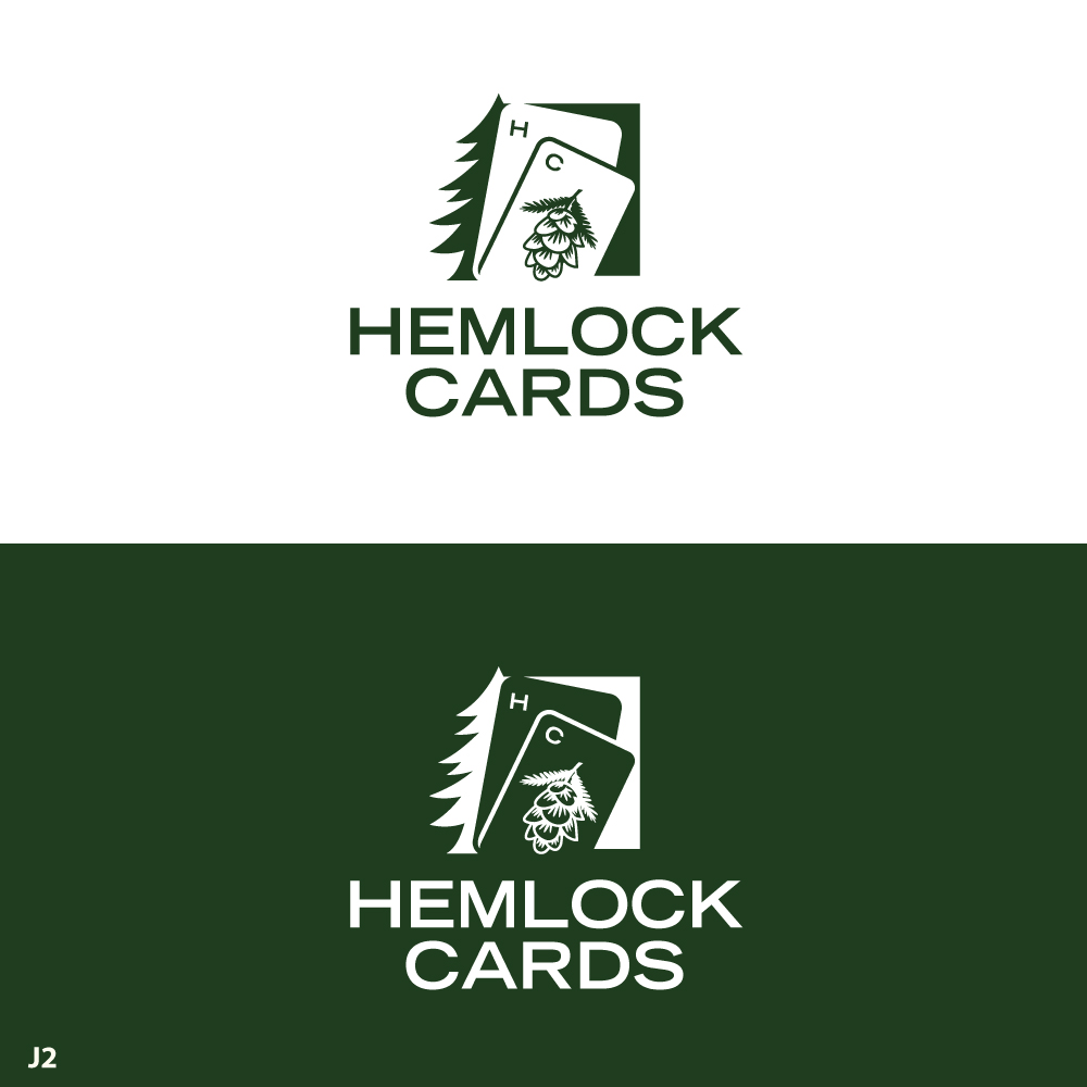 Logo Design by Sujit Banerjee for Hemlock Cards | Design #37765676