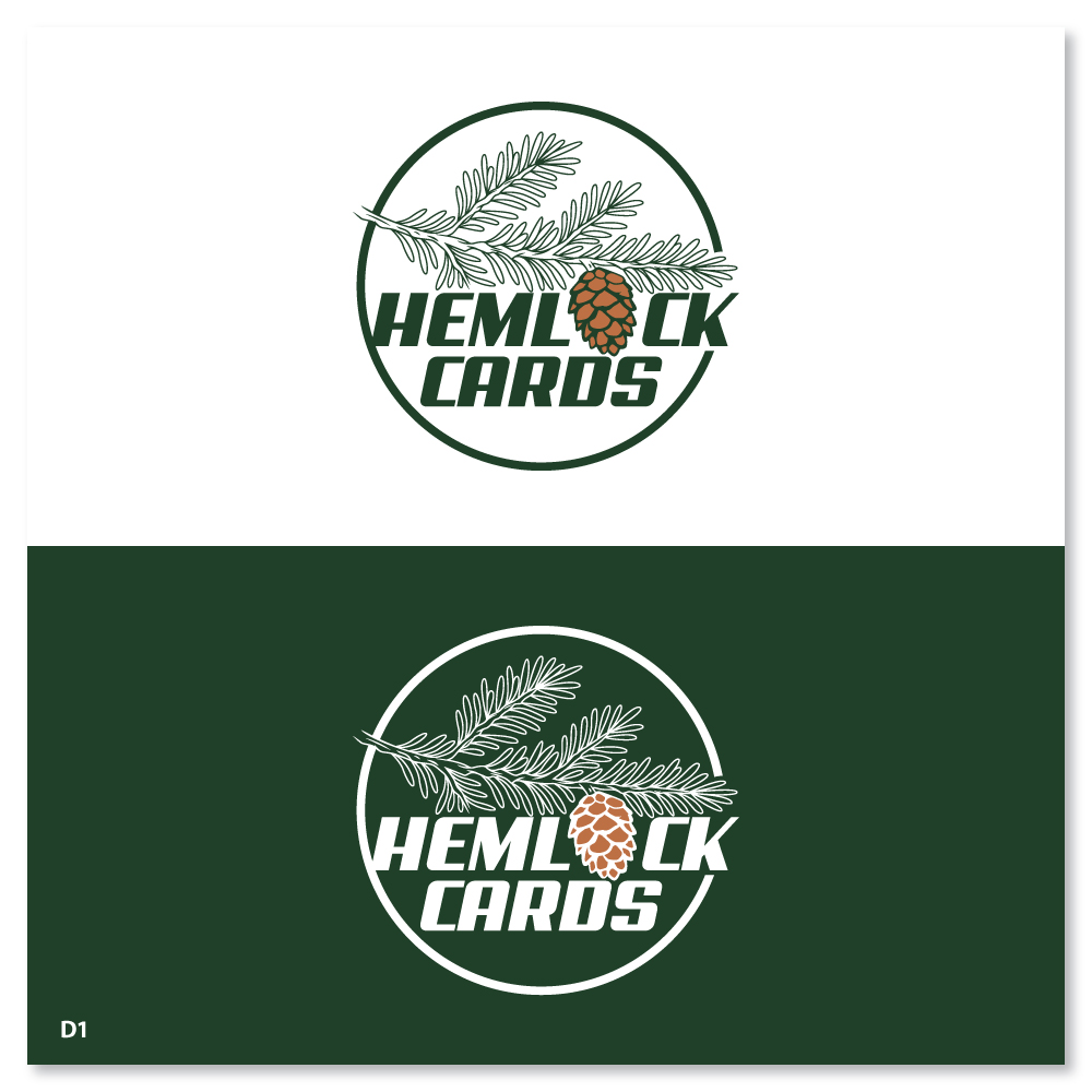 Logo Design by Sujit Banerjee for Hemlock Cards | Design #37765678