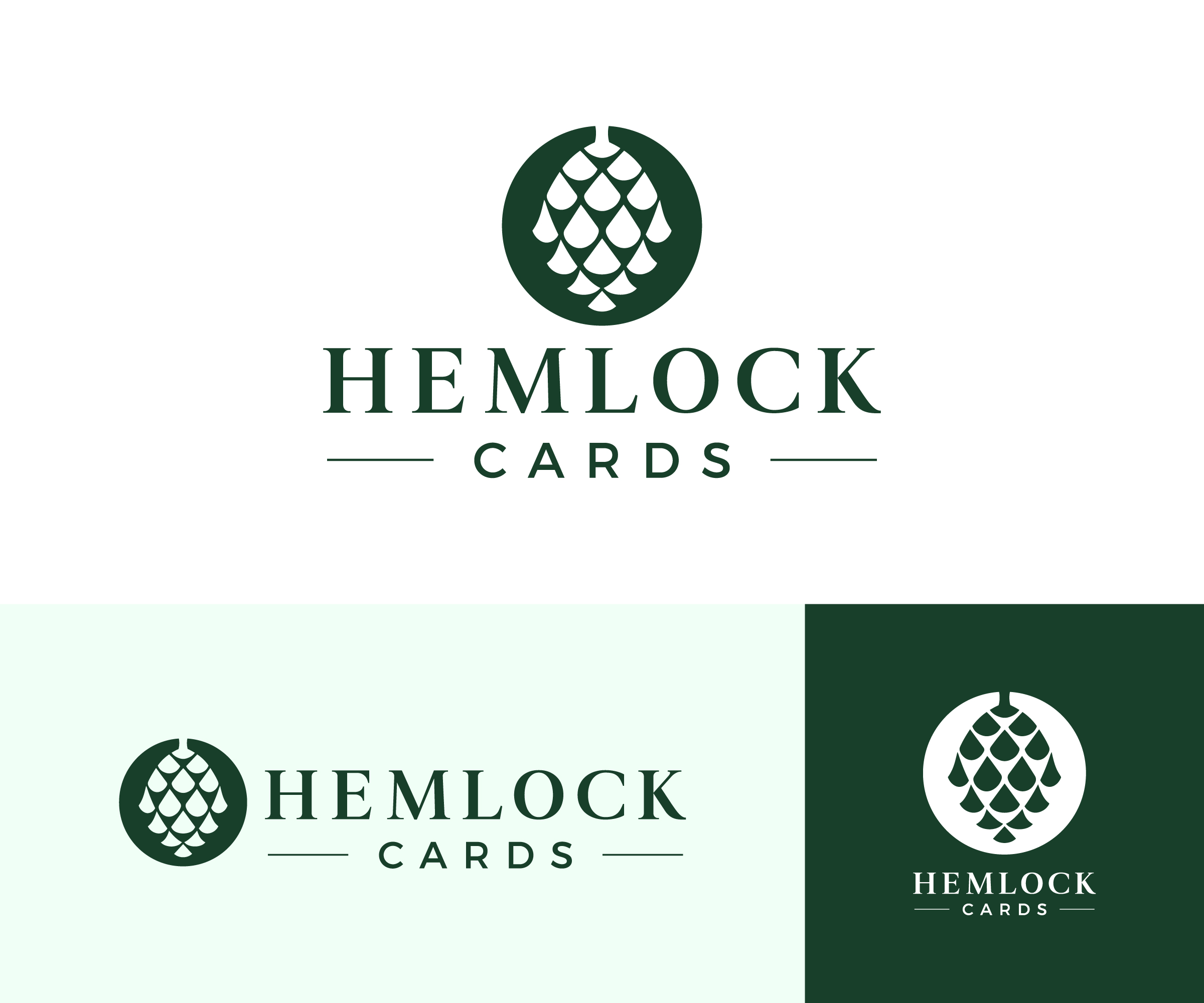 Logo Design by Kejo87 for Hemlock Cards | Design #37768795